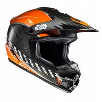 Motokroso šalmas HJC CS-MX II Rebel X-Wing Star Wars, oranžinis, dydis M