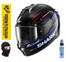 Motociklo šalmas SHARK SKWAL i3, juodas/raudonas/mėlynas, XS