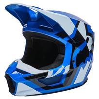 Motociklininko šalmas FOX V-1 Lux, mėlynas, XL