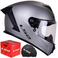 Motociklo šalmas LS2 Rapid III FF820, titano matinės spalvos, integralinis, didelis dydis
