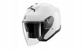 Atviras motociklo šalmas SHARK SKWAL JET BLANK, XL dydis