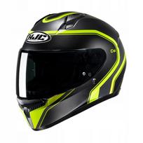 Motociklininko šalmas HJC C10 ELIE juodas/geltonas, XL