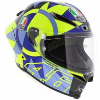 Motociklininko šalmas AGV PISTA GP RR SOLELUNA 2022 XL, E2206, DOT, FIM, riboto leidimo