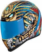 Motociklininko šalmas Icon Airform Pharaoh su stiklu, S dydis