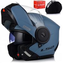 Motociklininko šalmas LS2 FF902 SCOPE II P/J, mėlynas su blenda