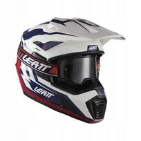 Motociklininko šalmas LEATT Kit ADV 7.5, mėlynas/raudonas, M dydis