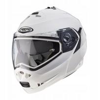 Atverčiamas moto šalmas CABERG Duke II, baltas, XS dydis