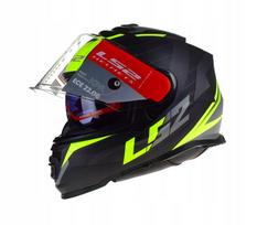 Motociklininko šalmas LS2 FF800 Storm II Nerve su blenda ir Pinlock