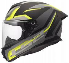 Motociklininko šalmas LS2 FF820 RAPID III HYPER juodas/geltonas, integruotas, dydis L
