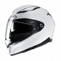 Motociklininko šalmas HJC F70, perlo baltumo, XL dydis