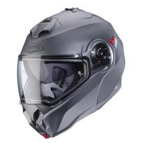 Motociklo šalmas CABERG DUKE EVO, atverčiamas, pilkai kamufliažinis, dydis L