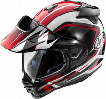 Motociklininko šalmas ARAI TOUR X5 Discovery raudonas, M dydis