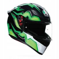 Motociklininko šalmas AGV K1 S Kripton juodas/žalias, L dydis