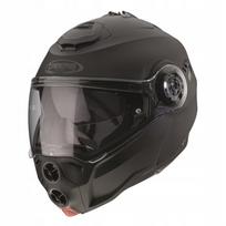 Motociklininko šalmas CABERG DROID, atverčiamas, juodas matinis, S dydis