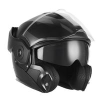 Motociklininko šalmas NOX NP999 Spinner, juodas matinis