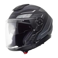Motociklo šalmas SCHUBERTH J2 Sigma, pilkai matinis, atviras, S dydis
