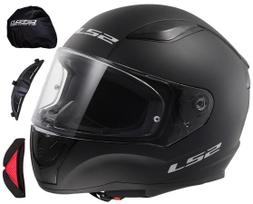 Motociklininko šalmas LS2 FF353 Rapid II, integralus, juodas matinis, dydis L, ECE 22.06