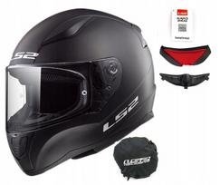 Motociklininko šalmas LS2 FF353 Rapid II, matinės juodos spalvos, XXL dydis