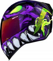 Motociklo šalmas Icon Airform Manik'RR MIPS, violetinis, S dydis