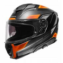 Motociklo šalmas SCHUBERTH S3 Storm oranžinis, XL dydis, pilnavertis, matinė apdaila