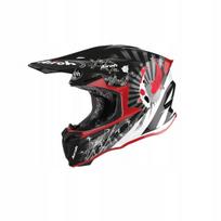 Motociklininko šalmas AIROH Twist 2.0 Katana raudonas blizgus, XL dydis