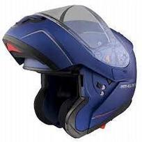 Motociklo šalmas MT Helmets ATOM MAT, mėlynas, XS dydis