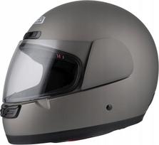 Motociklininko šalmas NZI Activy 3, matinės sidabro ir antracito spalvos, XS (54)