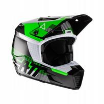 Motociklininko šalmas LEATT Moto 3.5 V22, juodas/žalias, XL (61-62 cm)