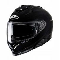 Motociklininko šalmas HJC I71, juodas metalinis, XL
