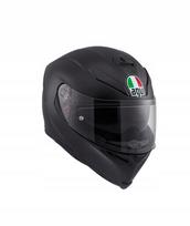 Motociklininko šalmas AGV K-5 S, matinės juodos spalvos