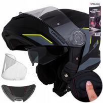 Motociklininko šalmas Cassida Compress 2.0 M, matinis/fluo, su Pinlock 70, ECE