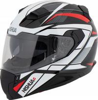 Motociklininko šalmas NISHUA NTX-5 su blenda, dydis L