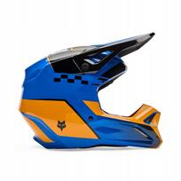 Motokroso šalmas FOX V1 Collect, mėlynas, L dydis