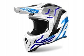 Motokroso šalmas AIROH AVIATOR ACE 2 Ground, blizgi mėlyna, XS, 2025