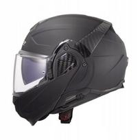 Motociklininko šalmas LS2 FF910 Advant II, juodos matinės spalvos, su Pinlock Max Vision, ECE22.06