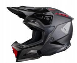 Krosinis šalmas UFO ECHUS Carbon, pilkas, XL dydis, ECE 22R06