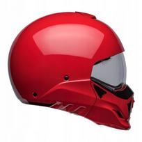Šalmas BELL Broozer Duplet Red 2in1, ECE, DOT, 2 stiklai, L dydis