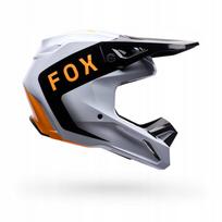 Motociklininko šalmas FOX V1 Noble, juodas/baltas, XL