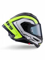 Motociklo šalmas ALPINESTARS SUPERTECH R10 ARIUS, anglies pluošto, geltonas fluorescencinis