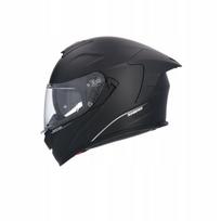 Motociklininko šalmas SHIRO Raptor, juodas matinis, L (59-60)