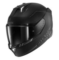 Motociklininko šalmas Shark SKWAL I3, juodas matinis, XS