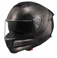 Motociklininko šalmas LS2 FF808 Stream II, titano spalvos, S dydis, ECE 22.06