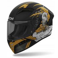 Motociklininko šalmas AIROH Connor ZEUS GOLD matinės spalvos, dydis L