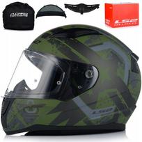 Motociklo šalmas LS2 FF353 Rapid II Thunder Birds, Pinlock, ECE R22.06