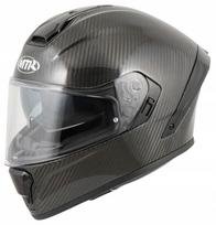 Motociklo šalmas MTR S-15, integruotas, anglies pluošto, su blenda, Pinlock, dydis L