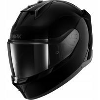 Motociklininko šalmas SHARK D-SQUAL 3, juodas blizgus, XL