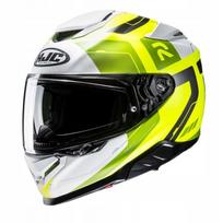 Motociklo šalmas HJC RPHA71 COZAD, balta/geltona, M dydis