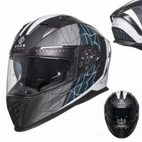 Motociklininko šalmas Horn Hirs ECE 06 su pinlock, interkomu, XXL