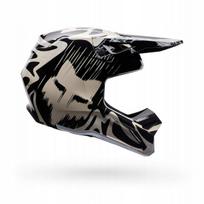 Vaikiškas motociklininko šalmas FOX V1 DIFFUSE SE, juodas, YS