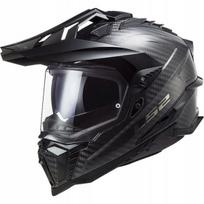 Motociklininkų šalmas LS2 MX701 C Explorer Solid Carbon-06, S dydis